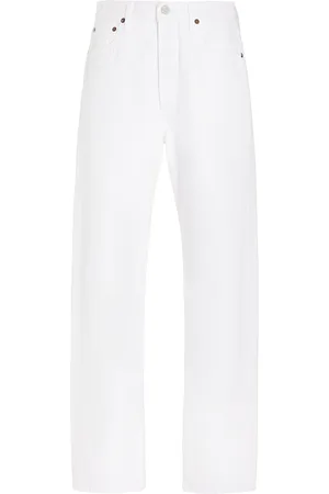 AGOLDE 90s Pinch Waist Rigid High-Rise Straight-Leg Jeans
