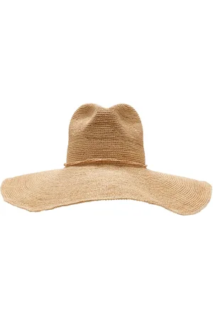 Lack of Color Drift Wide-Brimmed Raffia Fedora
