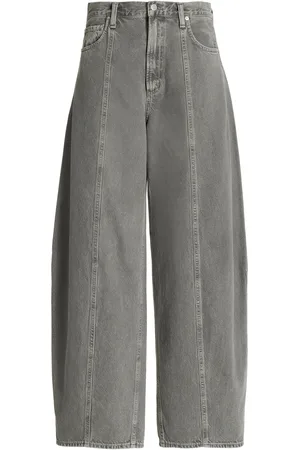 AGOLDE Kristen Rigid High-Rise Tapered-Leg Jeans