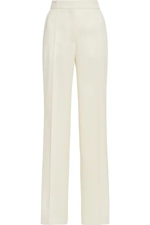 Jil Sander Slim Crepe Satin Straight-Leg Pants