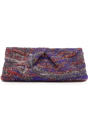 DRIES VAN NOTEN Jacquard Clutch
