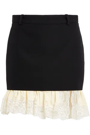 Balenciaga Lingerie Mini Skirt