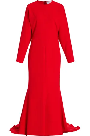 Costarellos Marlette Crepe Blouson Gown