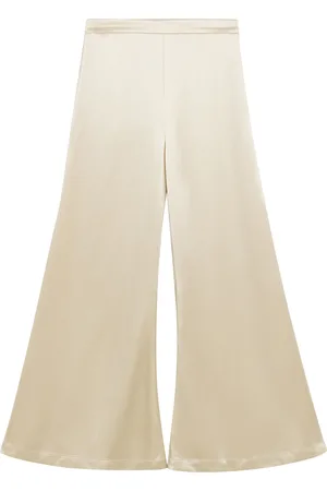 By Malene Birger Lucee Satin Wide-Leg Pants
