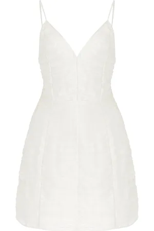 More Noir Mona Ruched Cotton-Silk Voile Mini Dress