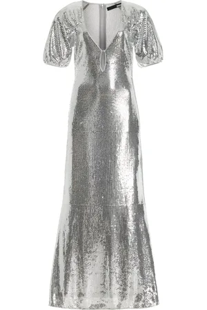 ROTATE Sequined Midi Dress