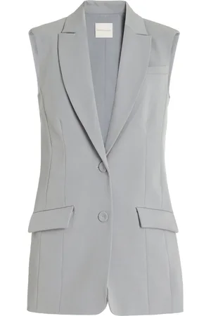 Favorite Daughter Sleeveless Long Blazer