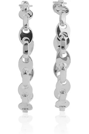 Paco rabanne Eight Nano -Tone Hoop Earrings