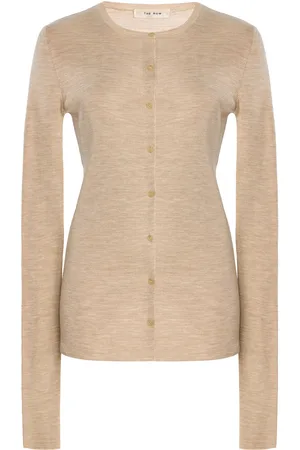 The Row Josette Knit Silk Cardigan