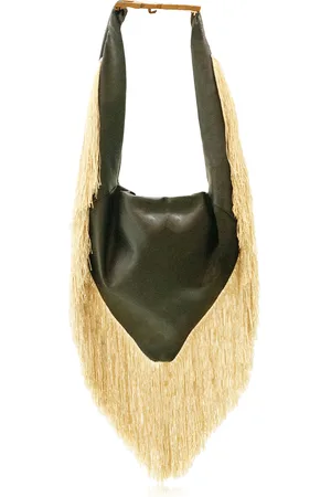 FRANCOISE Exclusive Fringed Leather Fringed Mini Shoulder Bag