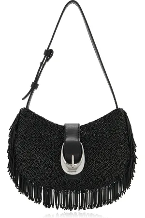 Staud Alana Fringed Beaded Bag