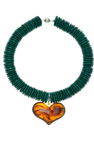 Julietta Exclusive Porto Stone Beaded Resin Necklace