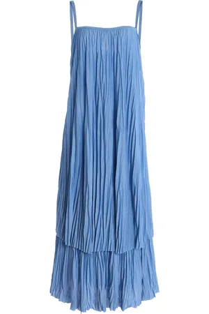 Proenza Schouler Clyne Pleated Jersey Dress