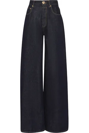 ZIMMERMANN Crush Rigid High-Rise Straight-Leg Jeans
