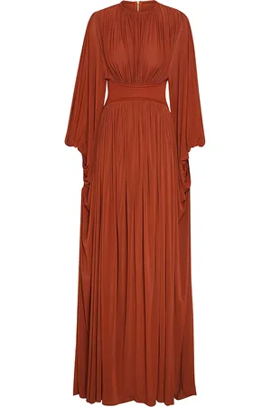ZIMMERMANN Illuminate Batwing Chiffon Maxi Dress