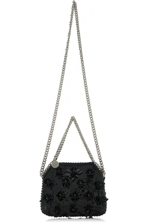 Stella McCartney Embroidered Patent Alter-Mat Mini Shoulder Bag