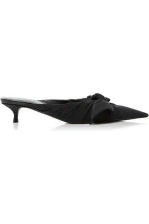 Balenciaga Knife Knot Cupro Mules