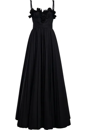 Giambattista Valli Ruffled Cotton-Poplin Maxi Dress