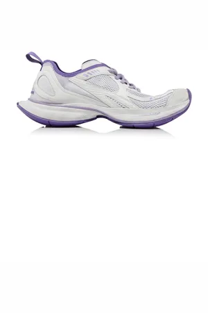 Balenciaga Circuit Mesh; Rubber Sneakers
