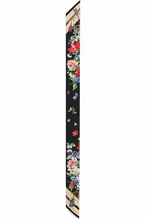 Dolce & Gabbana Floral Silk Foulard