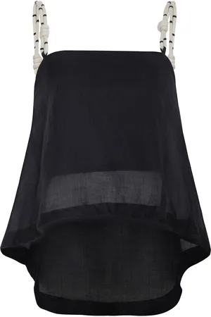 Andres Otalora Rahan Linen Tank Top