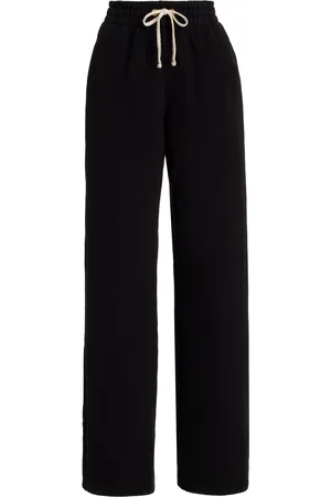 Les Tien Jill Cotton Wide-Leg Sweatpants
