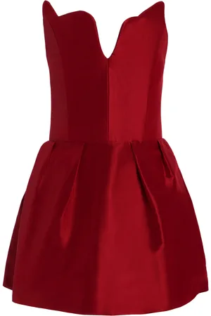 Rosie Assoulin Exclusive Scalloped Silk BustierTop