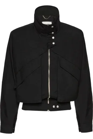 MAGDA BUTRYM Oversized Cotton Cropped Jacket
