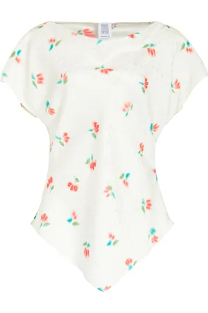 Rosie Assoulin Draped V Tee