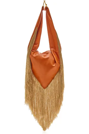 FRANCOISE Exclusive Push Medium Fringed Leather Shoulder Bag