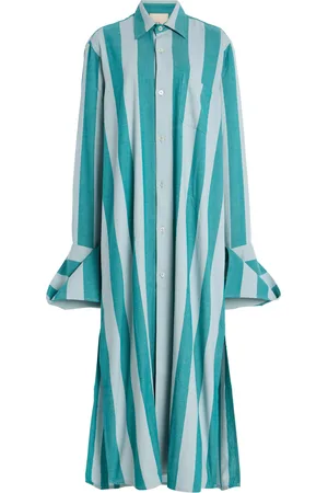 Marrakshi Life Exclusive Riviera Striped Cotton Maxi Dress
