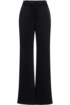 Lafayette 148 Sullivan Satin Straight-Leg Pants