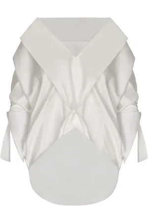 Andres Otalora Eternidad Off-The-Shoulder Cotton Top
