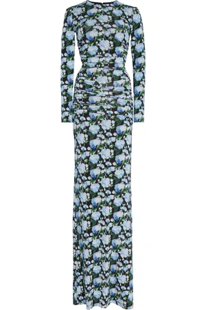 Carolina Herrera Ruched Jersey Gown