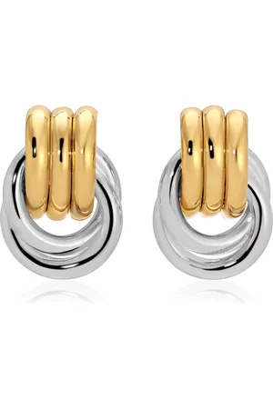 Heaven Mayhem Baby Knot Gold-Plated Earring