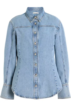 Frame The Curved Denim Shirt