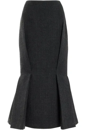 Prada Suiting Midi Skirt