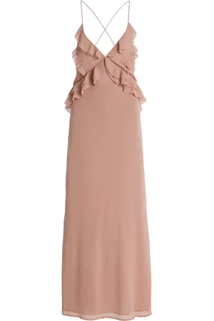Favorite Daughter Exclusive The Who Me? Ruffled Chiffon Maxi Dress