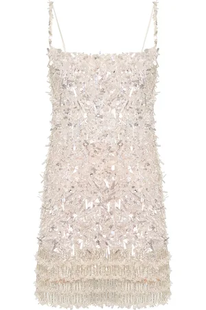 RACHEL GILBERT Posie Crystal-Embellished Tulle Mini Dress