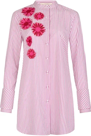 Silvia Tcherassi Silvina Embellished Cotton Top