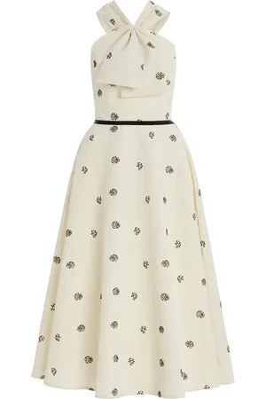 Rosie Assoulin Jacquard Midi Dress