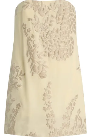 DELPOZO Exclusive Silk-Blend Jacquard Mini Dress