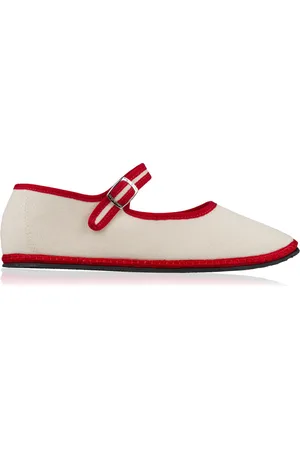 VIBI VENEZIA Cotton Mary Jane Flats