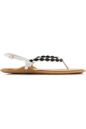 Miu Miu Leather Sandals