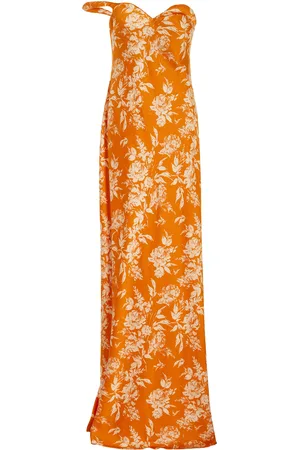 Rosie Assoulin Banana Split Printed Gown