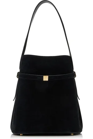 Totême Belted Suede Bucket Bag