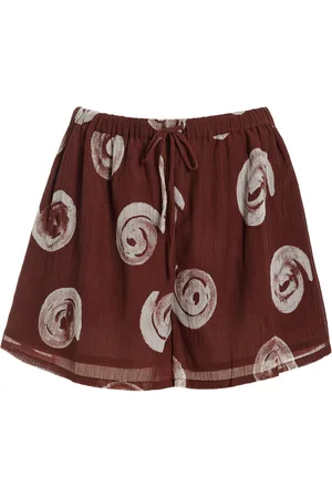 Zulu & Zephyr Textured Cotton-Blend Shorts