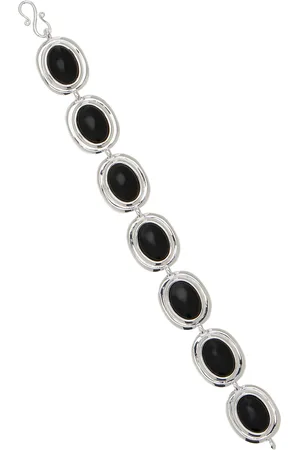 LIÉ STUDIO Exclusive Irene -Plated Onyx Bracelet