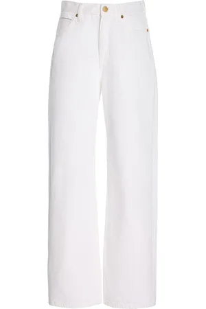 TOVE Sade Rigid Mid-Rise Straight-Leg Jeans