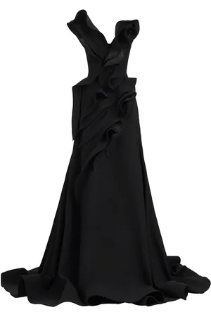 MATICEVSKI Ironwarks Ruffled Crepe Gown